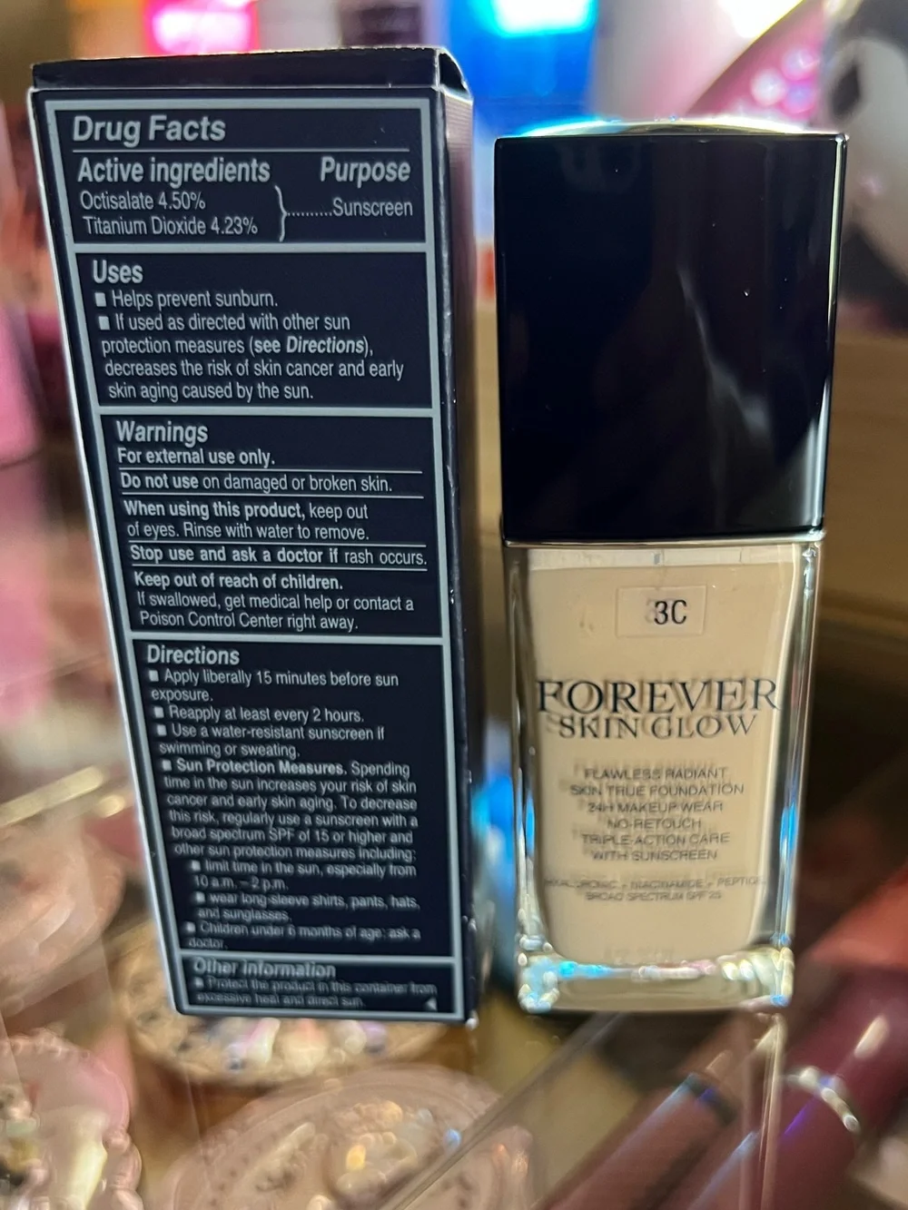 DIOR Forever Skin Glow Liquid Foundation 24HR Wear